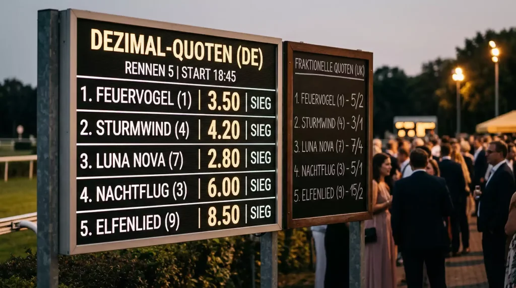 pferdewetten quoten erklaerung formate